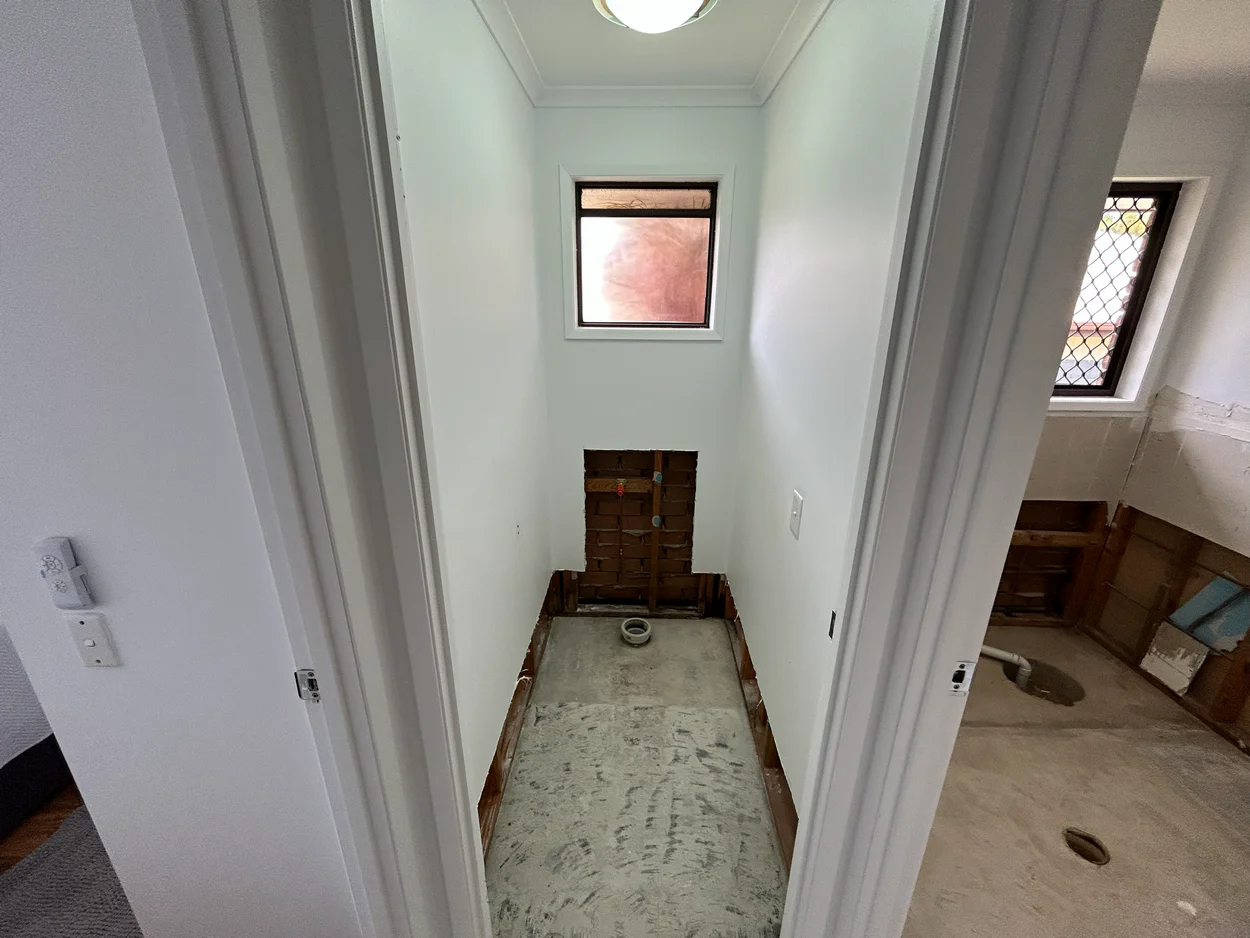 Bathroom before renovation — Gold Coast — LoveBuild Homes